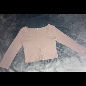 Long Sleeve Crop Top